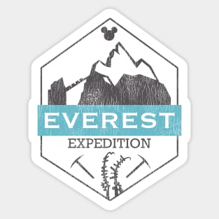 Everest Expedition (distressed) Sticker
